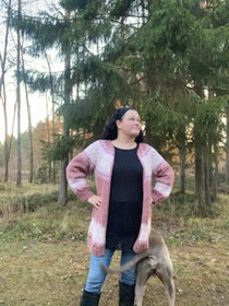 Talven Lumo -villatakki, neuleohje