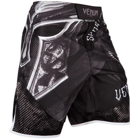 Venum Gladiator 3.0 Fightshorts – Black/White MMA-shortsit