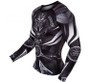 Venum Gladiator 3.0 Rashguard - Black/White - Long Sleeves