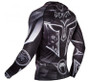 Venum Gladiator 3.0 Rashguard - Black/White - Long Sleeves
