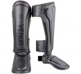  VENUM ELITE STANDUP SHINGUARDS - GREY/GREY