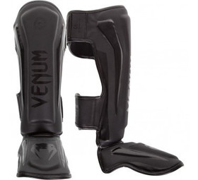  VENUM ELITE STANDUP SHINGUARDS - BLACK