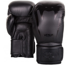 Venum Giant 3.0 Nyrkkeilyhanskat - Nappa Leather - Black/Black
