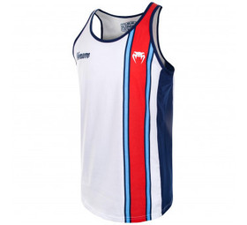 VENUM CUTBACK TANK TOP - ROYAL BLUE/RED