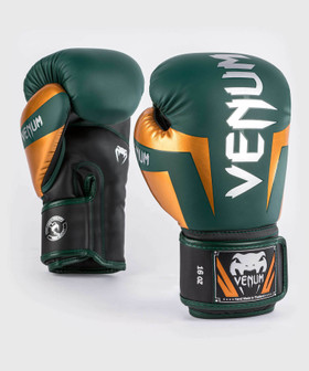 Venum Elite Nyrkkeilyhanskat - Green/Bronze/Copper