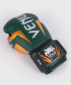 Venum Elite Nyrkkeilyhanskat - Green/Bronze/Copper