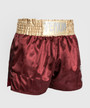 Venum Classic Muay Thai Short - Burgundy/Gold/White