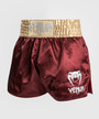 Venum Classic Muay Thai Short - Burgundy/Gold/White