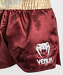 Venum Classic Muay Thai Short - Burgundy/Gold/White