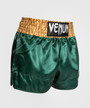 Venum Classic Muay Thaï Short - Green/Gold/White