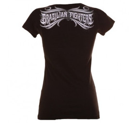 Venum 'Brazilian Fighter' Tee for Women - Black