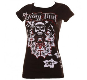 Venum 'Muay Thai' Tee for Women - Black
