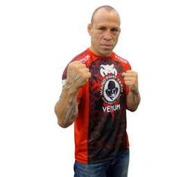 Venum Wanderlei Silva UFC 147 walkout tee black/red