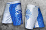 POD Reckless fight short white/blue