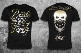 Pride Or Die Family Gold t-paita