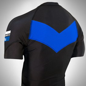 DO OR DIE Hyperfly PRO COMP rashguard blue