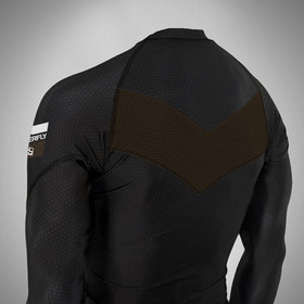 DO OR DIE Hyperfly PRO COMP rashguard brown