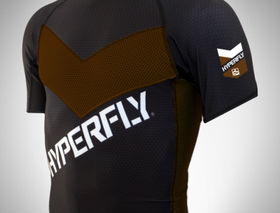 DO OR DIE Hyperfly PRO COMP rashguard brown