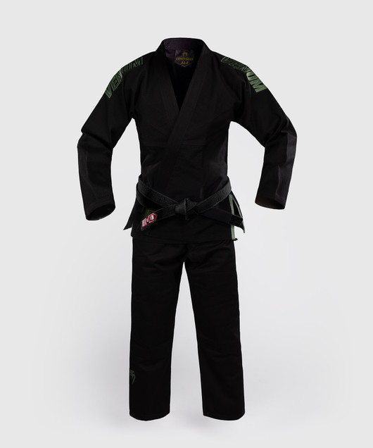 Venum Contender Evo 2.0 BJJ Gi – Musta brasilialaisen jiu‑jitsun puku