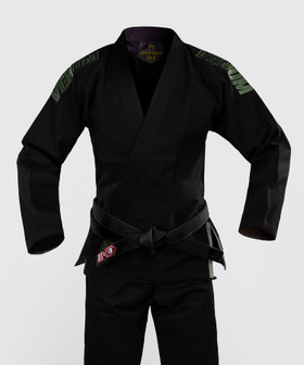 Venum Contender Evo 2.0 BJJ Gi – Musta brasilialaisen jiu‑jitsun puku