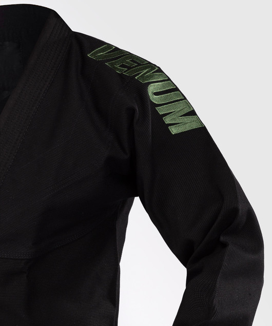 Venum Contender Evo 2.0 BJJ Gi – Musta brasilialaisen jiu‑jitsun puku