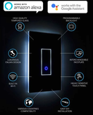 Iotty Smart Switch LSWE21 (1 painike) Valkoinen