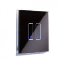 Iotty Smart Switch LSWE22 (2 painiketta) Musta