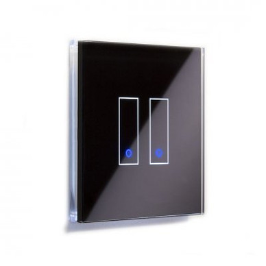 Iotty Smart Switch LSWE22 (2 painiketta) Musta