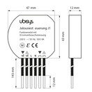Ubisys Smart Home J1 ZigBee verho-ohjain