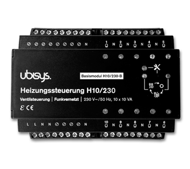 Ubisys Lämmityssäädin H10 (perusmoduuli 230V)