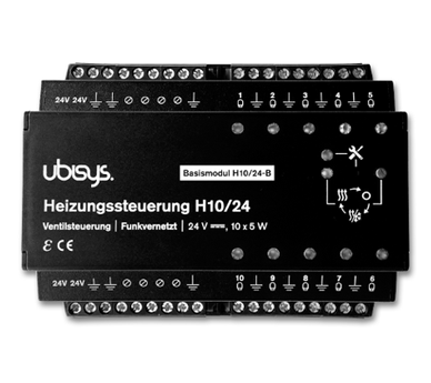 Ubisys Lämmityssäädin H10 (perusmoduuli 24V)