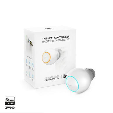 FIBARO - Heat Controller Z-Wave Plus - Patteritermostaatti