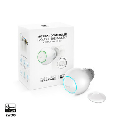 FIBARO - Heat Controller Z-Wave Plus - Patteritermostaatti + anturi