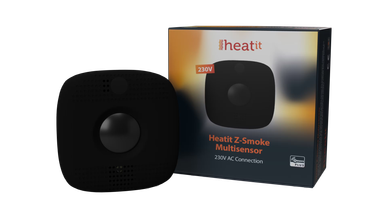 Heatit Z-Smoke - Z-wave Plus Savu- ja lämpöilmaisin 230V