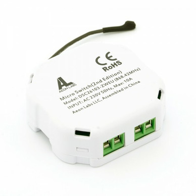 AEOTEC - Z-Wave Micro Switch 10A (2nd edition) - Huom. määräale!