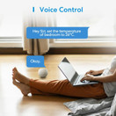 Meross Smart Wi-Fi Homekit -lattialämmitystermostaatti (sähkö)