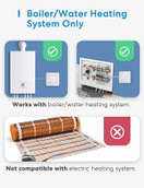 Meross Smart Wi-Fi Homekit -lattialämmitystermostaatti (vesikiert.)