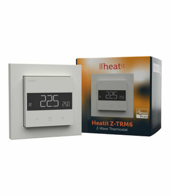 Heatit Z-TRM6 thermostat - Z-Wave Lattialämmitystermostaatti