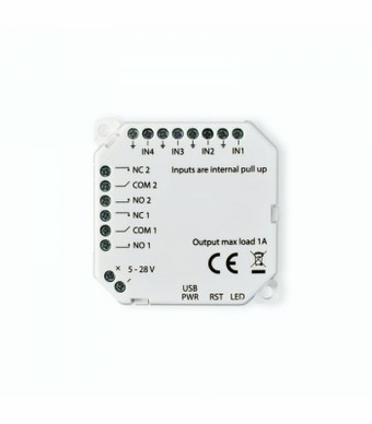 Frient Zigbee IO Module - 4in/2out