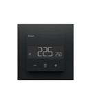 Heatit Z-TRM6 thermostat - Z-Wave Lattialämmitystermostaatti Musta