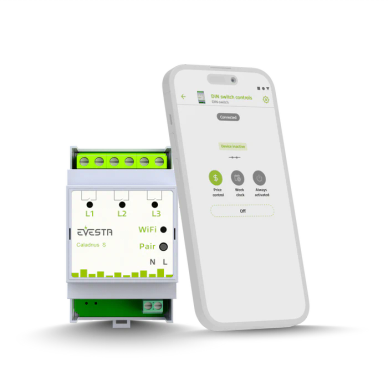 Evesta Caladrius S - WiFi Pörssisähkörele 3x16A