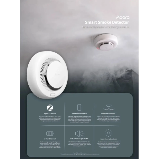 Aqara Smoke Detector Palovaroitin SD-S01D
