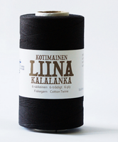 Kotimainen LIINA Kalalanka 6-säik. Musta 500g