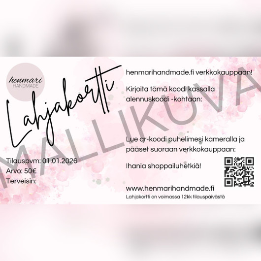 Lahjakortti
