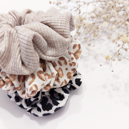 LEO -scrunchie, eri värejä