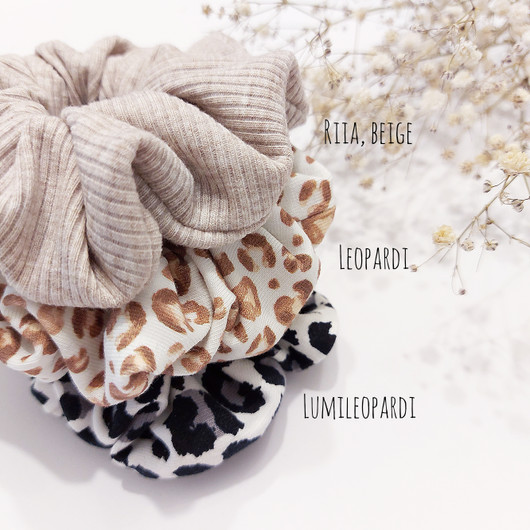 LEO -scrunchie, eri värejä