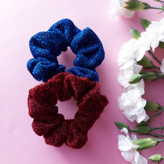 HILE -glitterscrunchie
