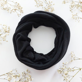 Merinotuubihuivi, musta