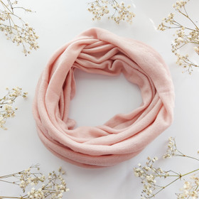 Merinotuubihuivi, roosa