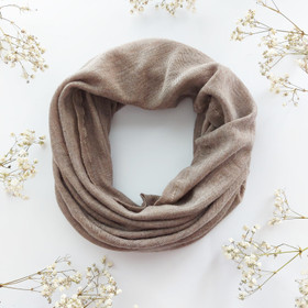 Merinotuubihuivi, kahvi